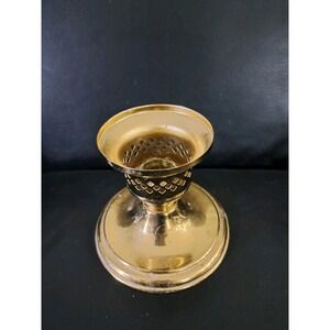 Princess‎ House Brass Base Hurricane Great Condition